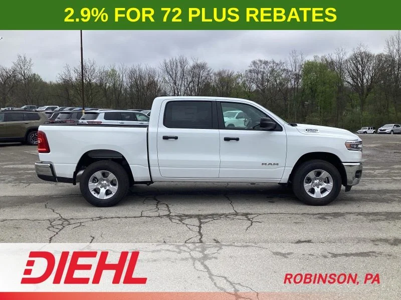New 2026 Bright White Clear-Coat Exterior Paint RAM Tradesman image 8