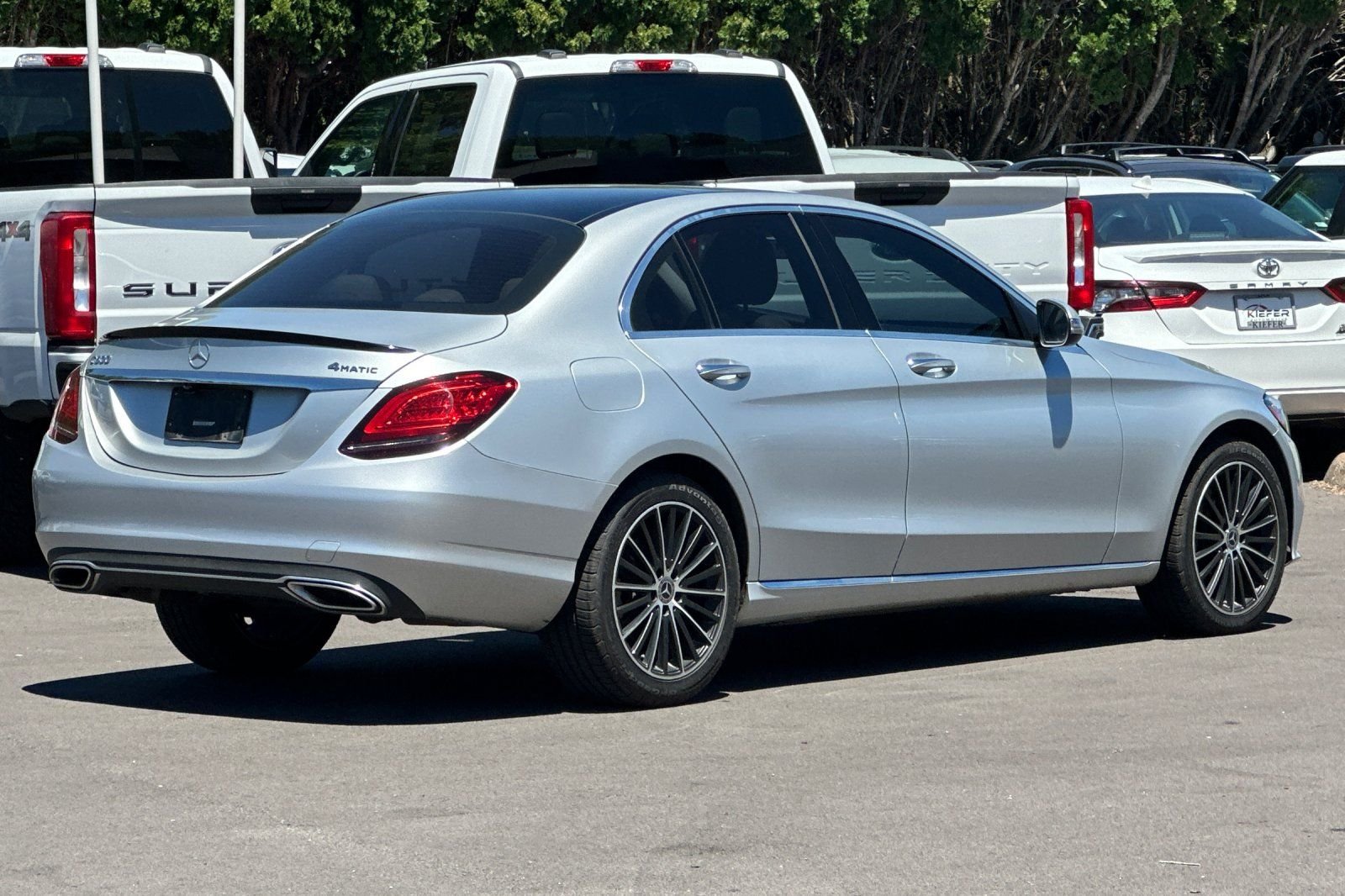 Used 2019 Silver Mercedes-Benz C 300 image 4