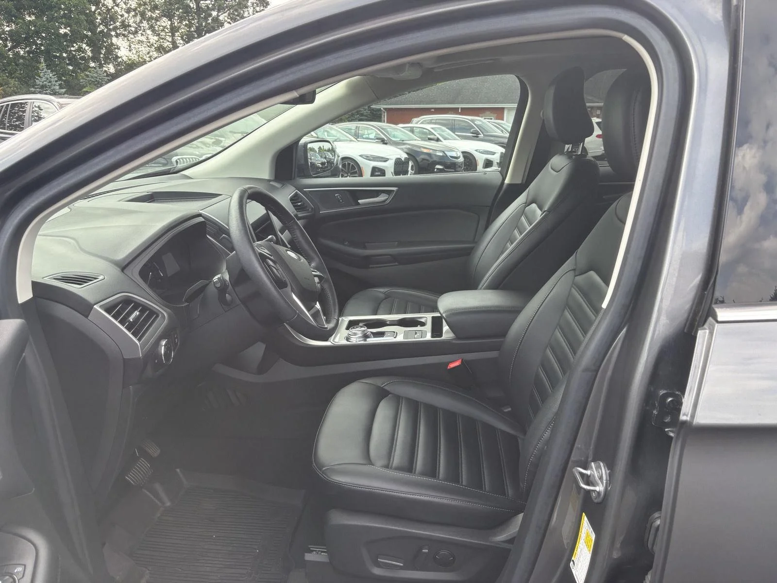 Used 2023 Carbonized Gray Ford SEL image 2