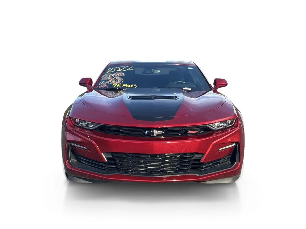 Used 2022 WILD CHERRY TINTCOAT Chevrolet 1SS image 2