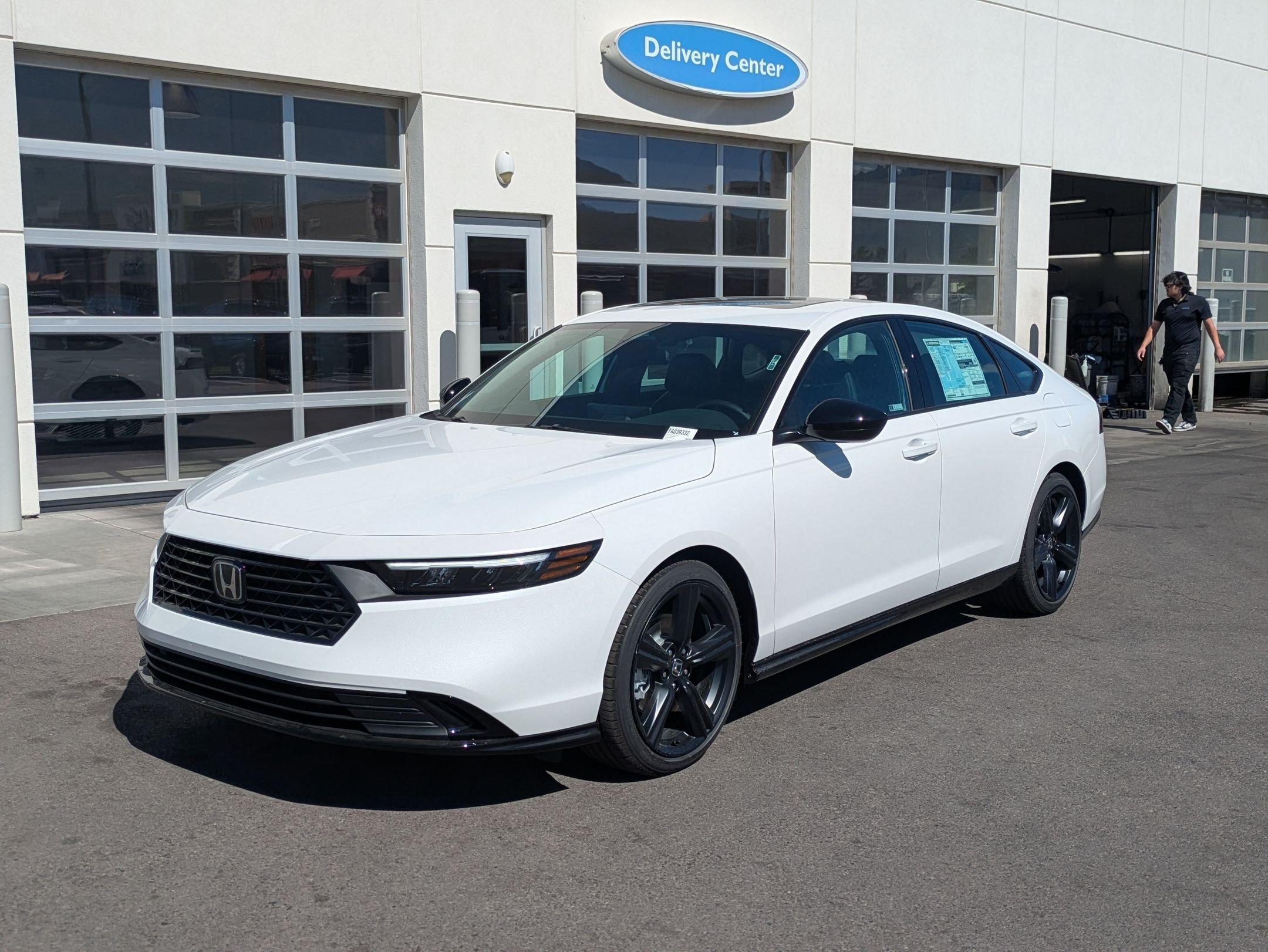 New 2026 Platinum White Pearl Honda Sport-L image 8