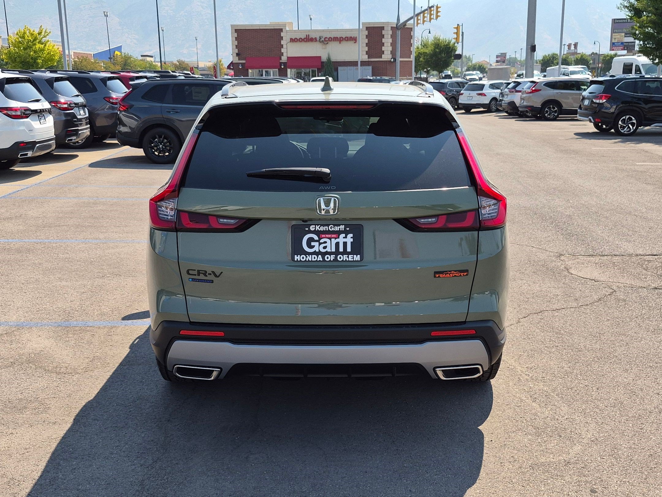 New 2026 Ash Green Metallic Honda TrailSport image 4