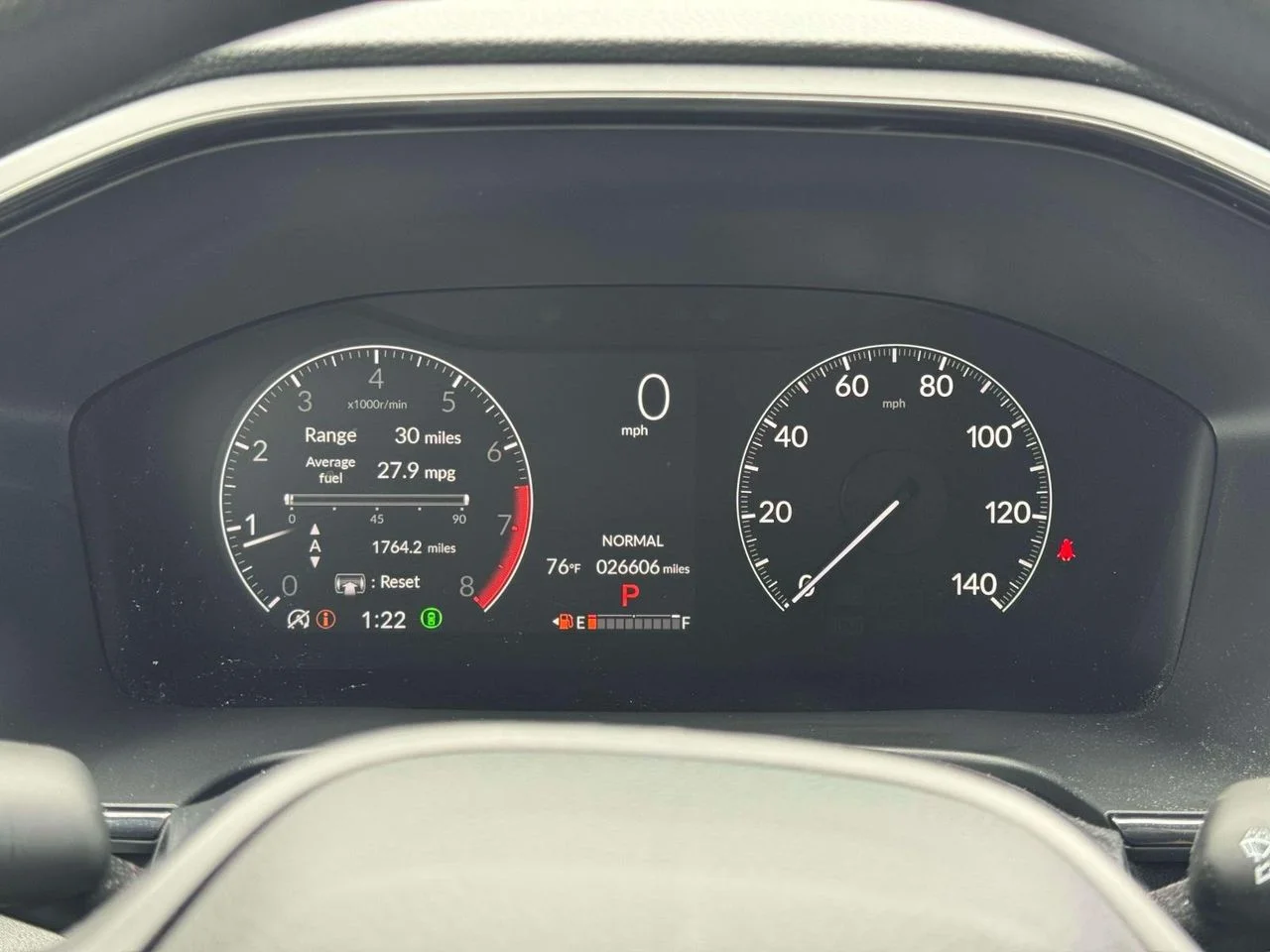Used 2023 Platinum White Pearl Honda EX AWD image 29