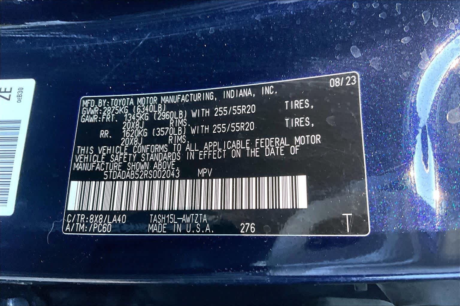 Certified Used 2024 Blueprint Toyota Hybrid MAX Platinum image 34