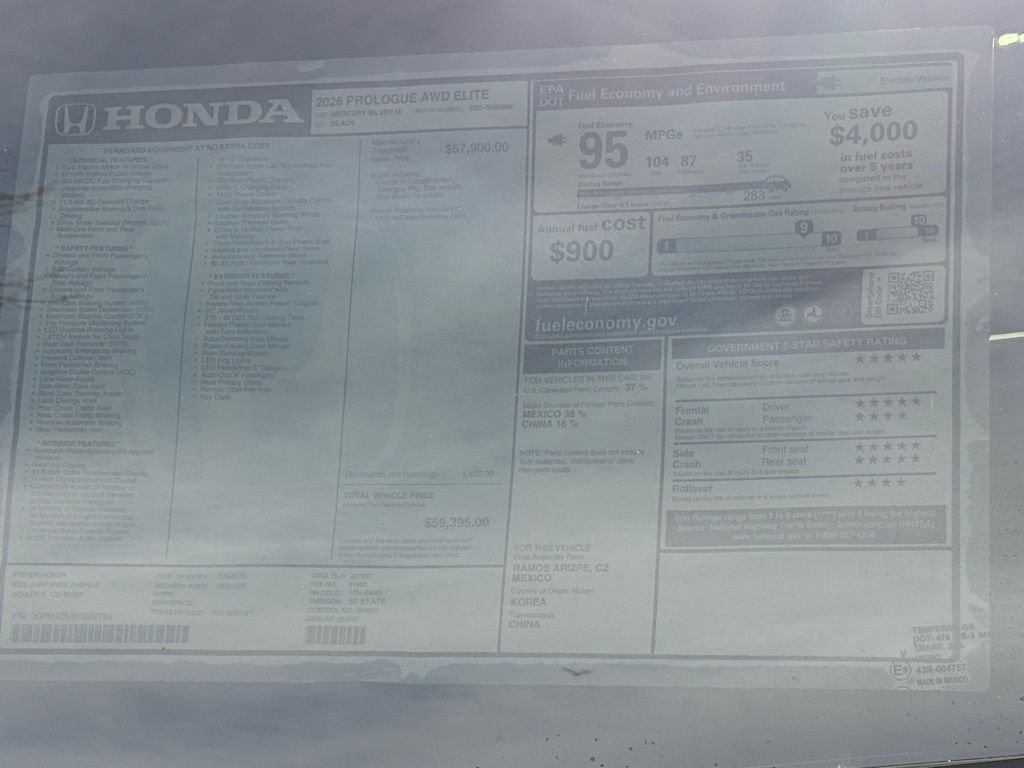 2026 Honda Prologue Elite - Photo 27