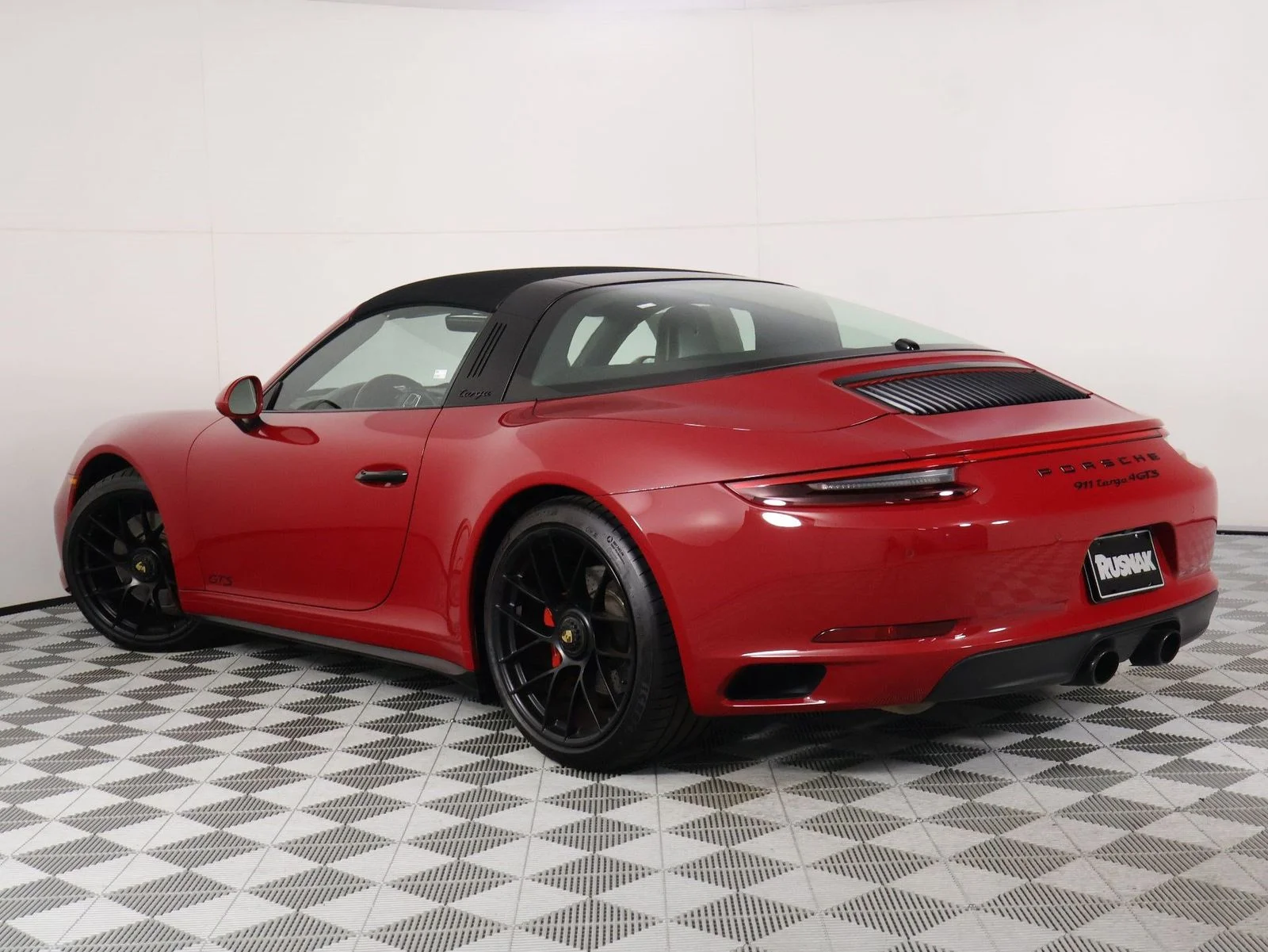 Certified Used 2019 Carmine Red Porsche Targa 4 GTS image 3