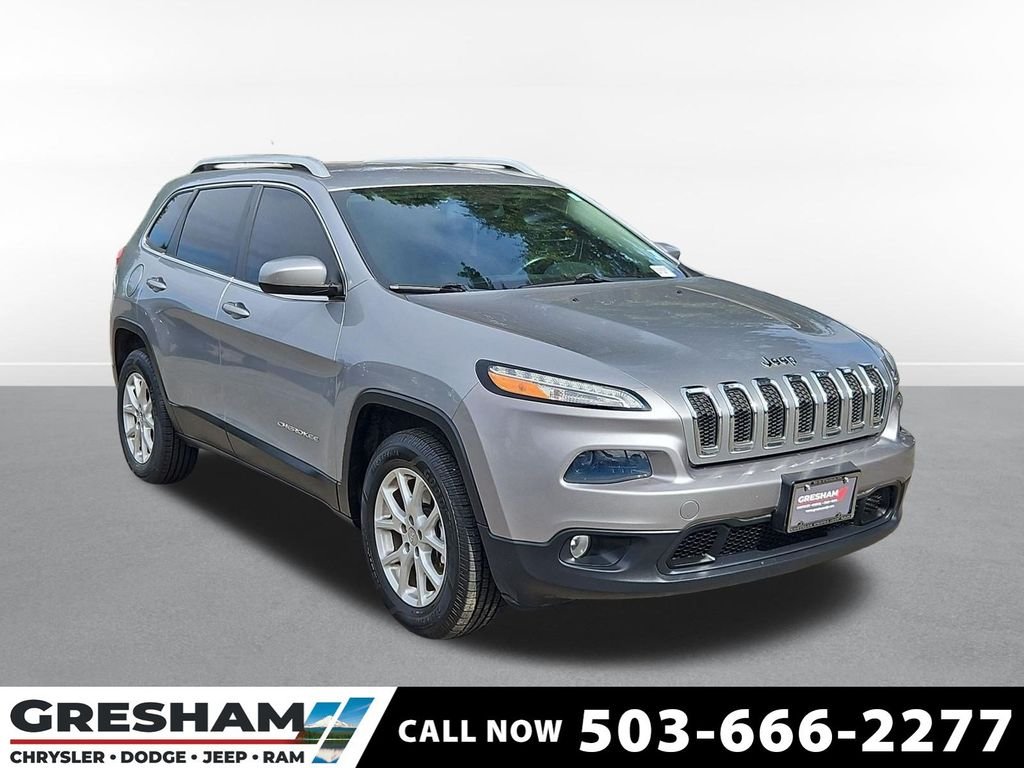 Used 2014 Billet Silver Metallic Jeep Latitude image 1