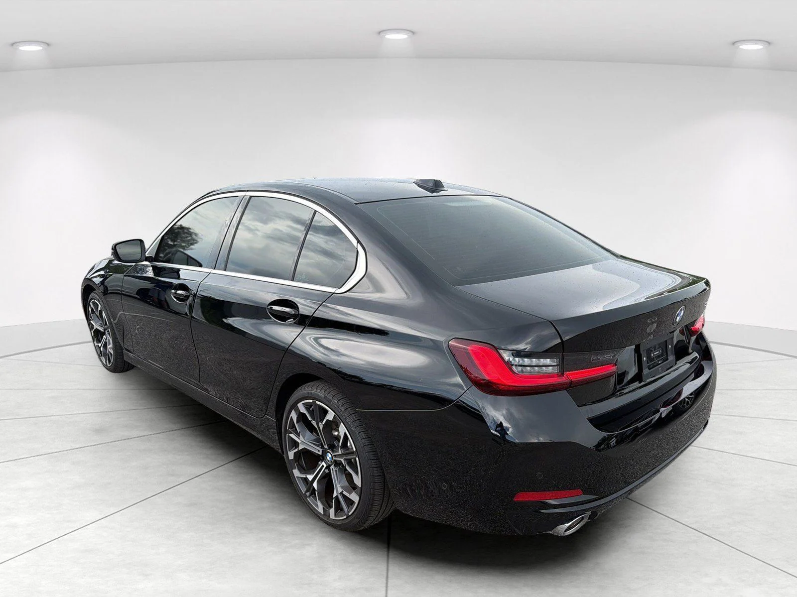 New 2025 Jet Black BMW 330i image 6