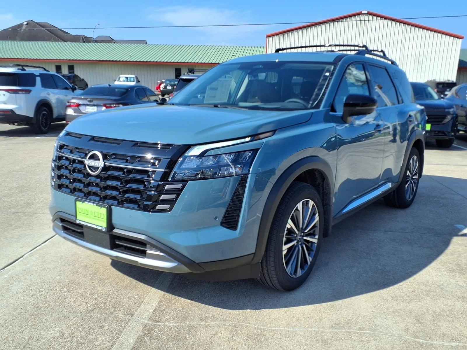 New 2026 Green Nissan Platinum image 3
