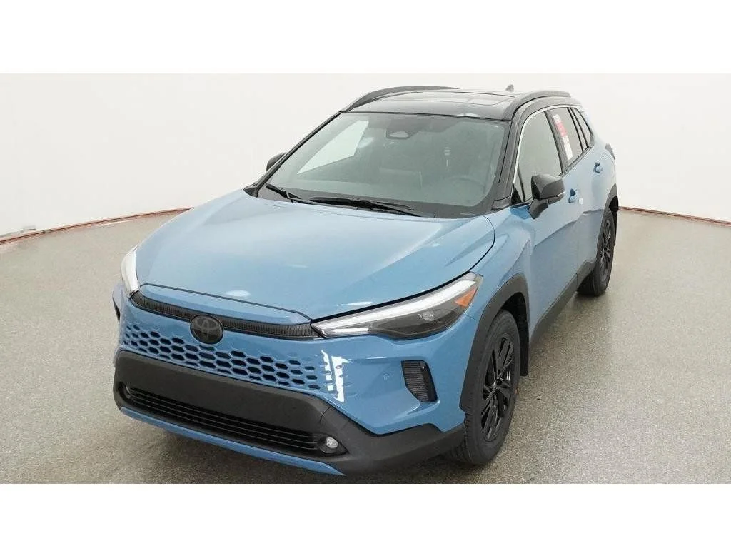 New 2026 Cavalry Blue with Jet Black roof Toyota Hybrid XSE image 21