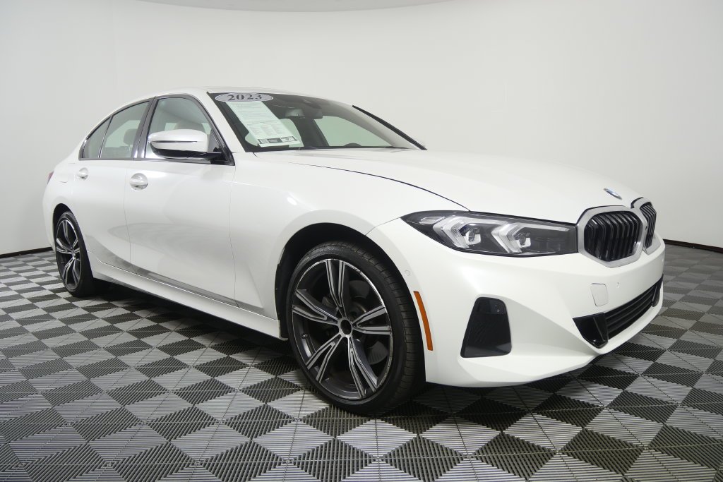 Certified Used 2023 White Metallic BMW 330i xDrive image 2