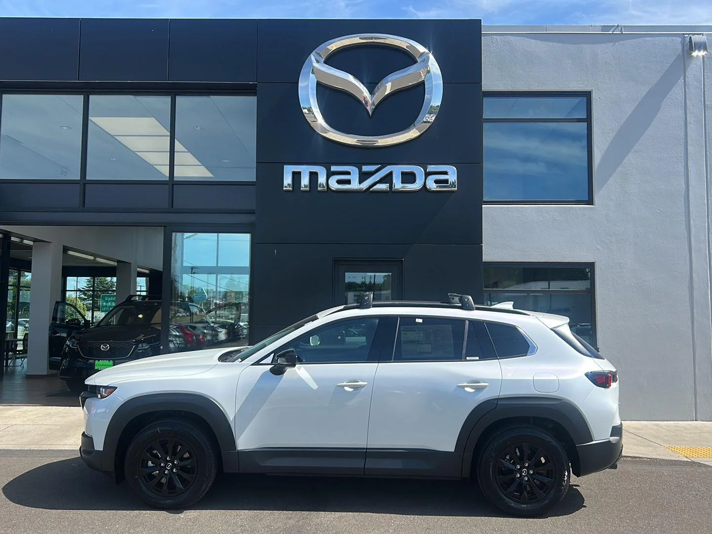 New 2026 Wind Chill Pearl Mazda Premium AWD image 1