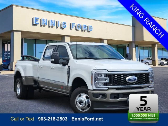 New 2026 Star White Metallic Tri-Coat Ford F-350® King Ranch® image 1