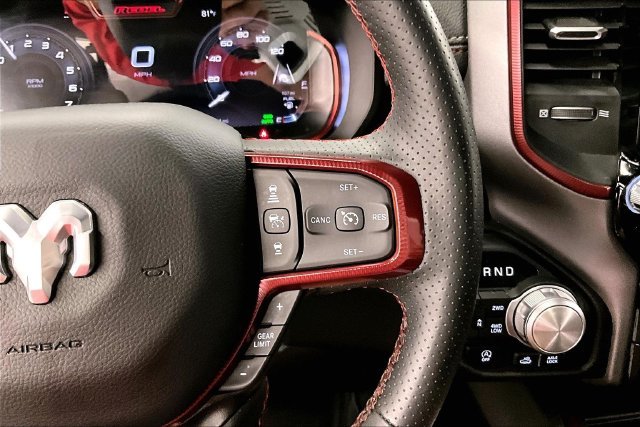 Used 2025 Flame Red Clearcoat Ram Rebel image 28