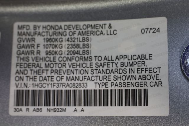 2024 Honda Accord EX - Photo 29