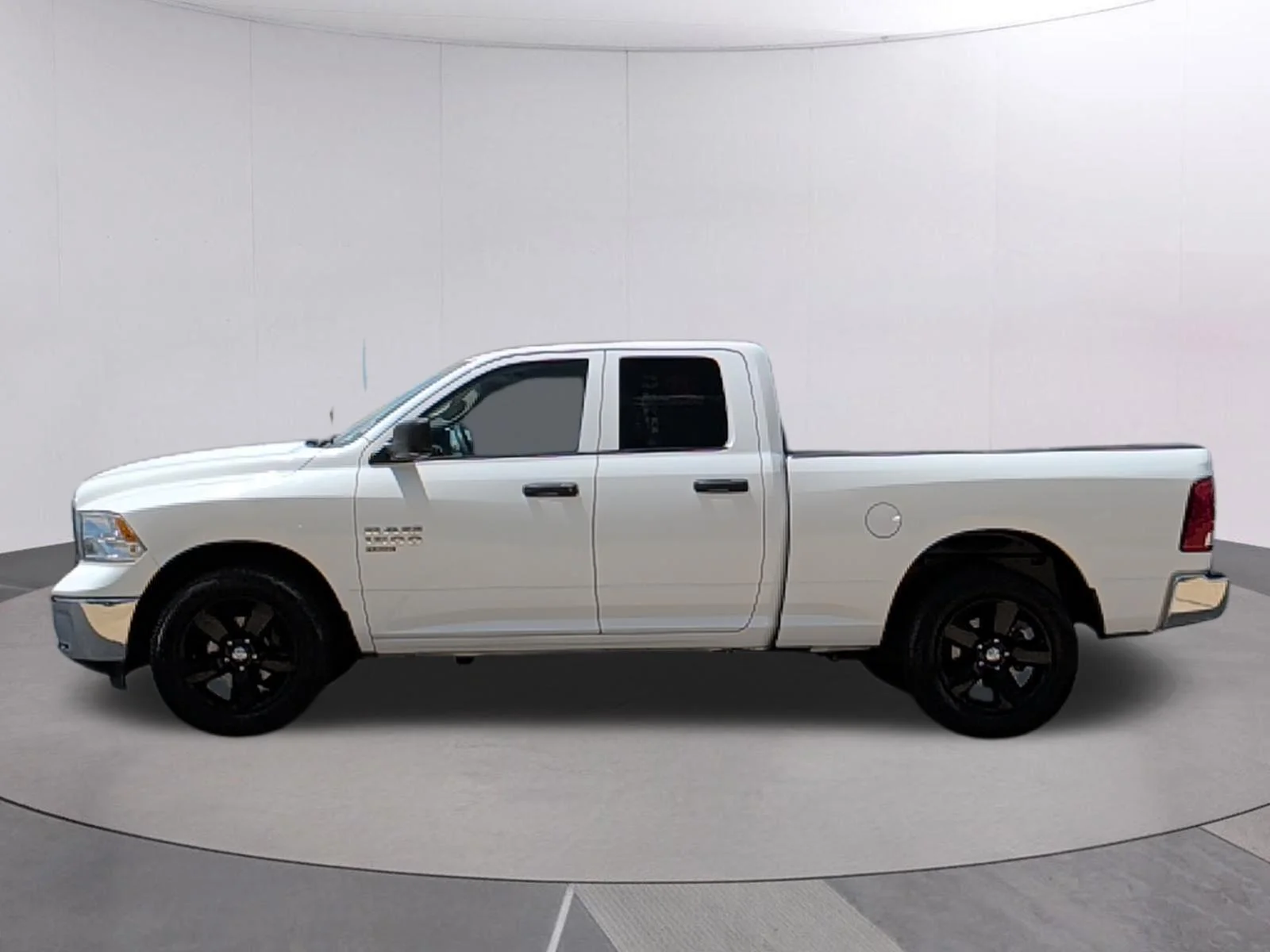 Used 2024 Bright White Clearcoat Ram SLT image 2