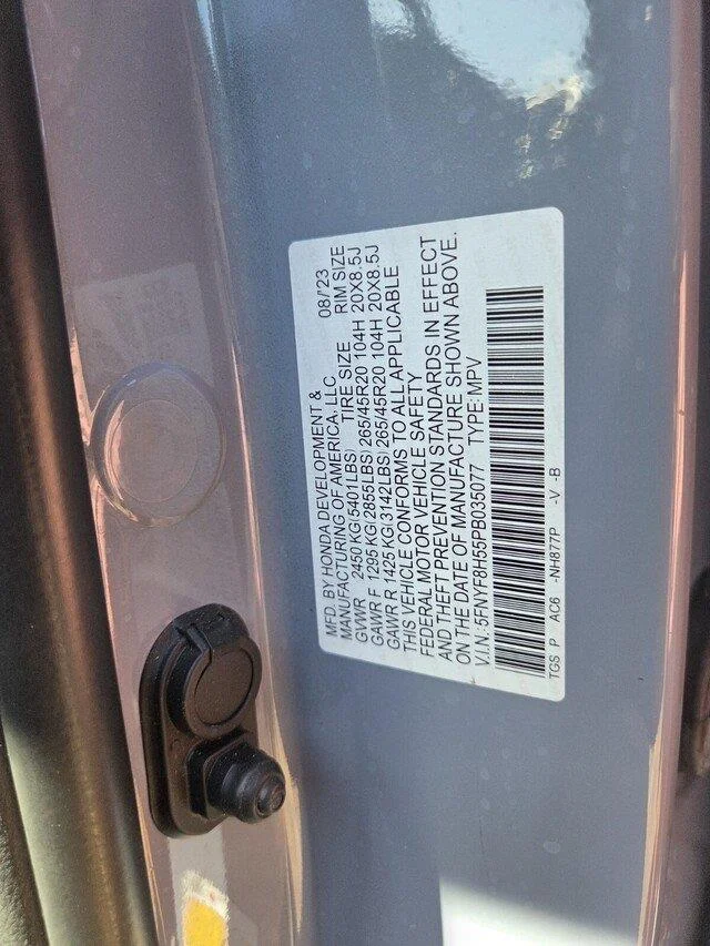 Certified Used 2023 Sonic Gray Pearl Honda EX-L image 33