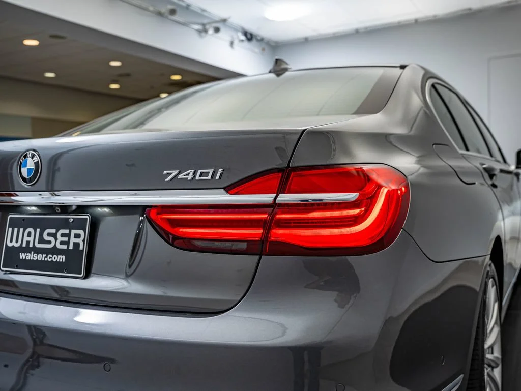 Used 2016 Gray Metallic BMW 740i image 16