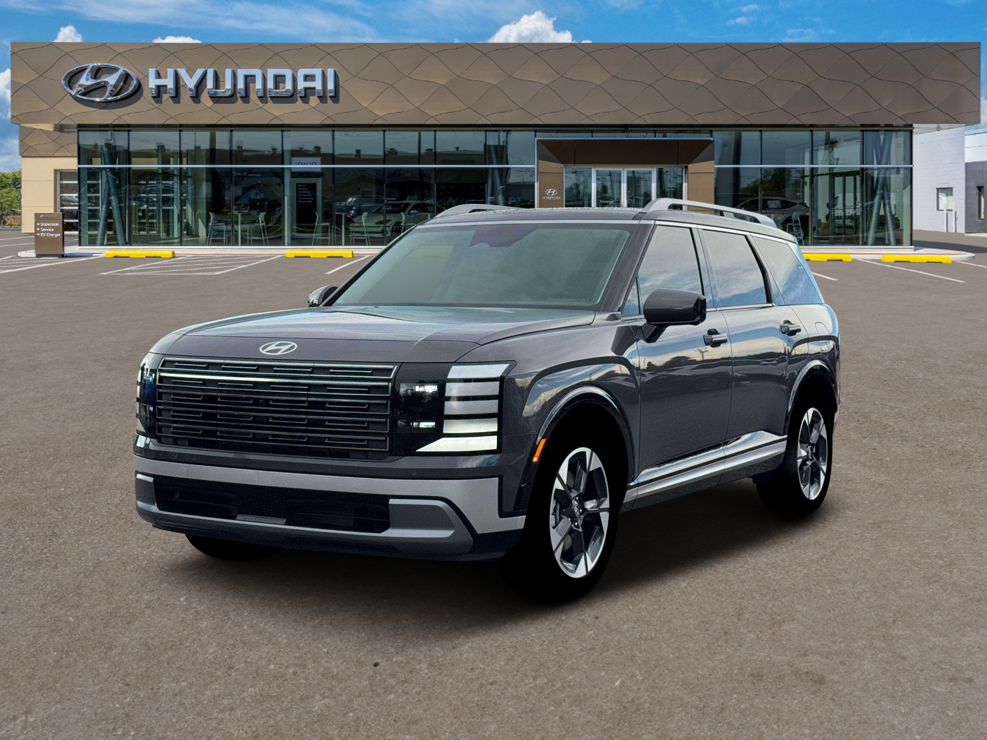 New 2026 Ecotronic Gray Pearl Hyundai Limited FWD image 1