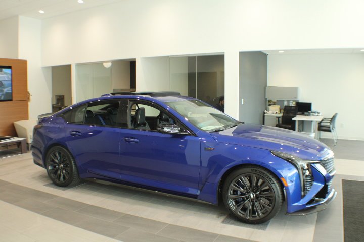 New 2026 Deep Ocean Tintcoat Cadillac V-Series Blackwing image 4