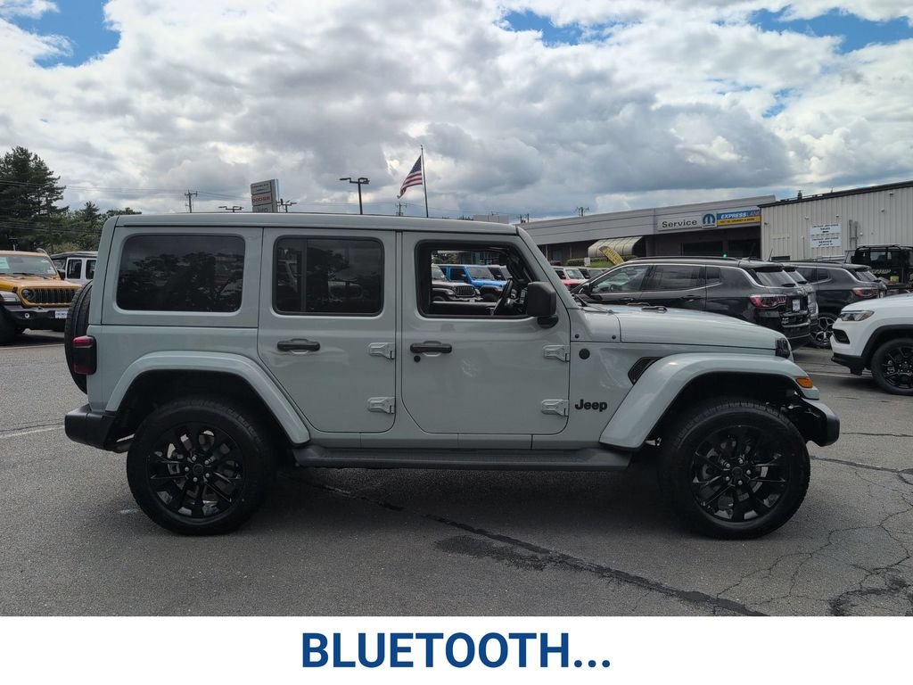 Certified Used 2024 Gray Jeep Sahara 4xe image 4
