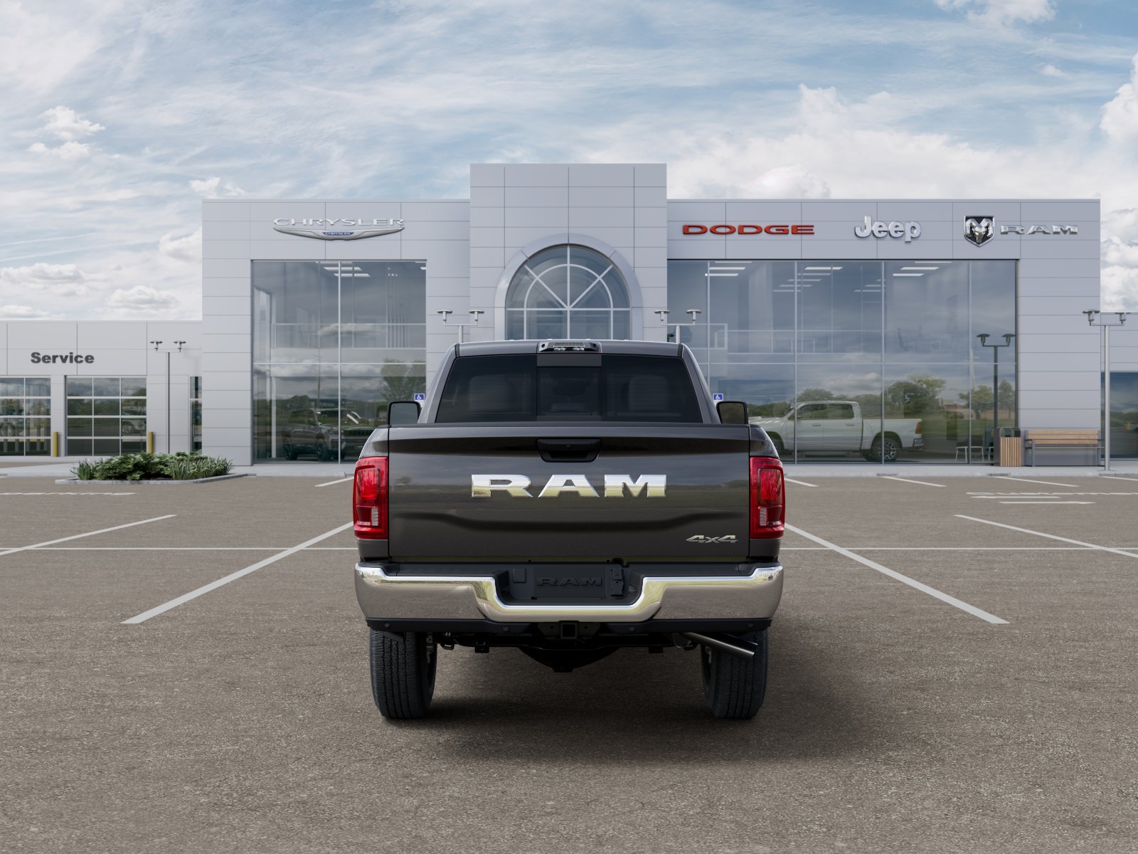 New 2026 Granite Crystal Metallic Clear-Coat Exterior Paint RAM Tradesman image 99