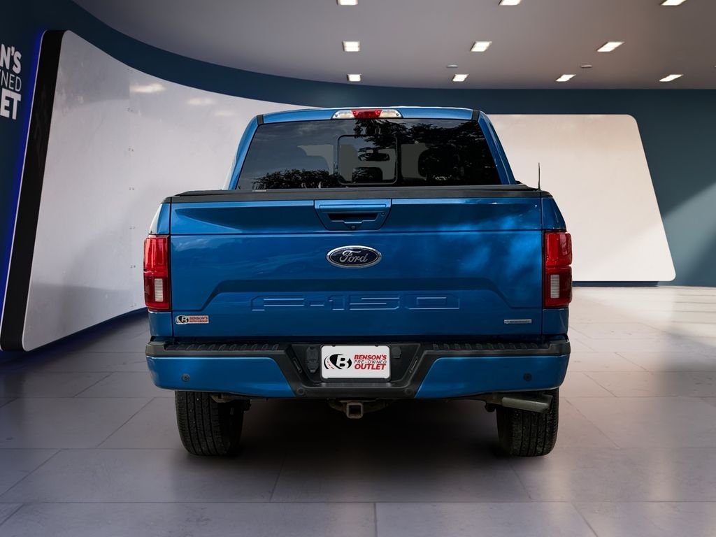 Used 2019 Blue Ford Lariat image 4