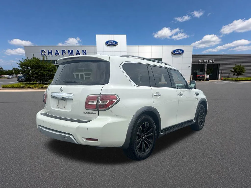 Certified Used 2017 White Nissan Platinum image 4