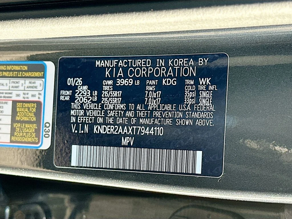 New 2026 Gravity Gray Kia EX image 31