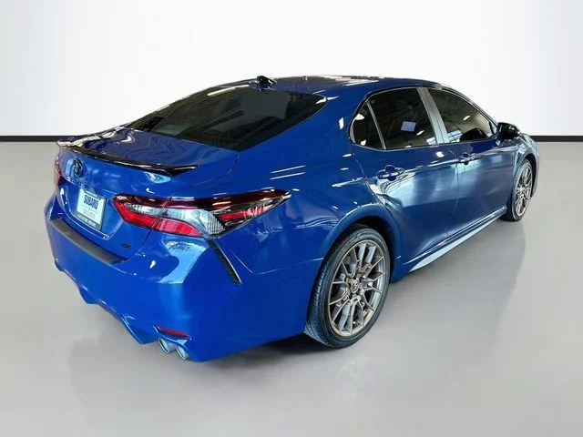 Used 2023 Blue Toyota SE Nightshade image 3