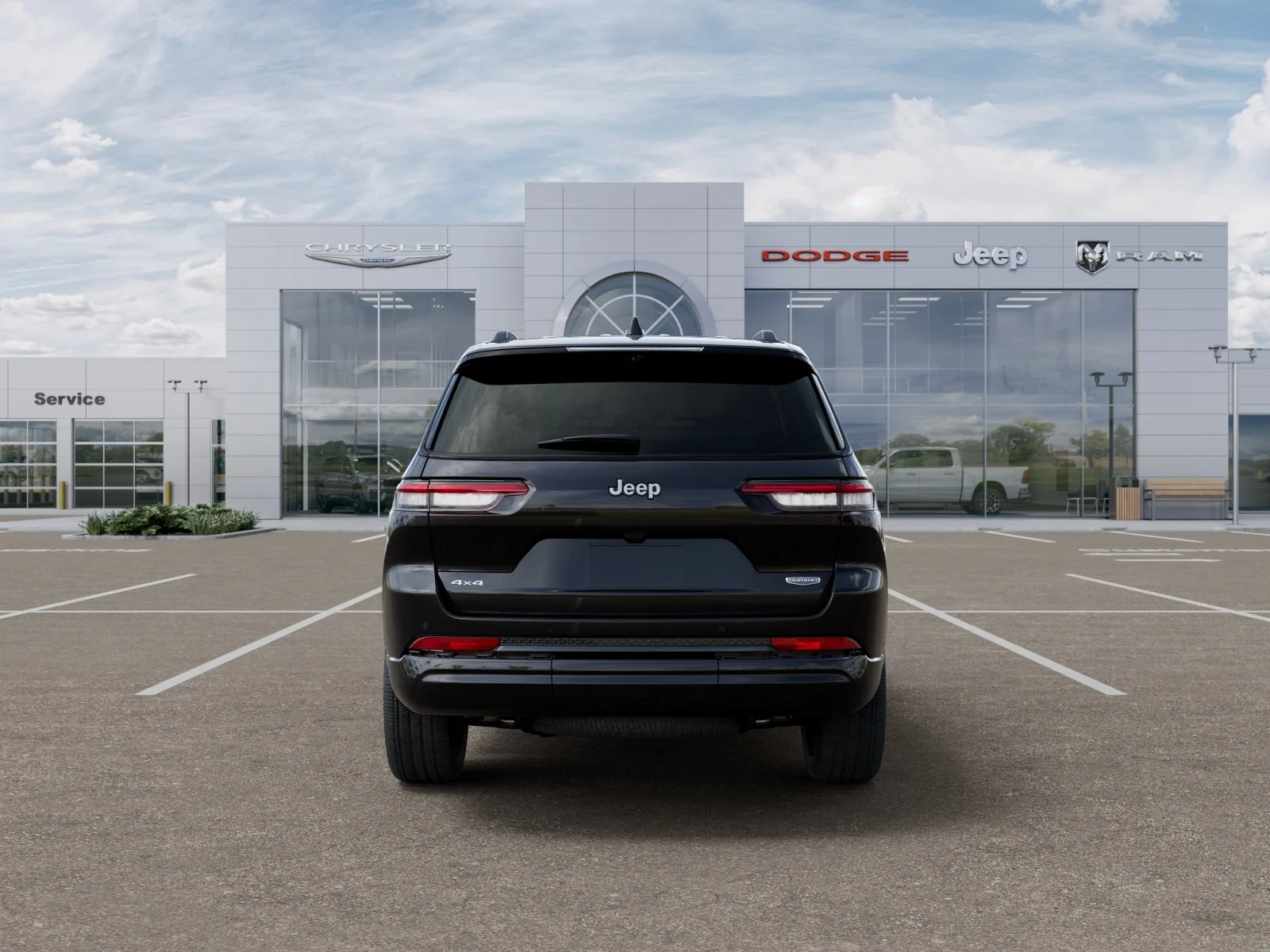 New 2026 Diamond Black Crystal Pearl-Coat Exterior Paint Jeep Summit image 33
