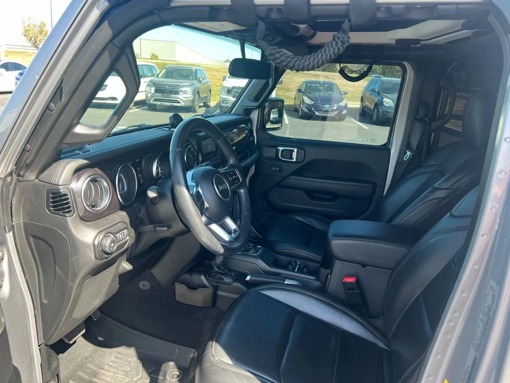 Used 2021 Billet Silver Metallic Jeep Unlimited Sahara Altitude image 8