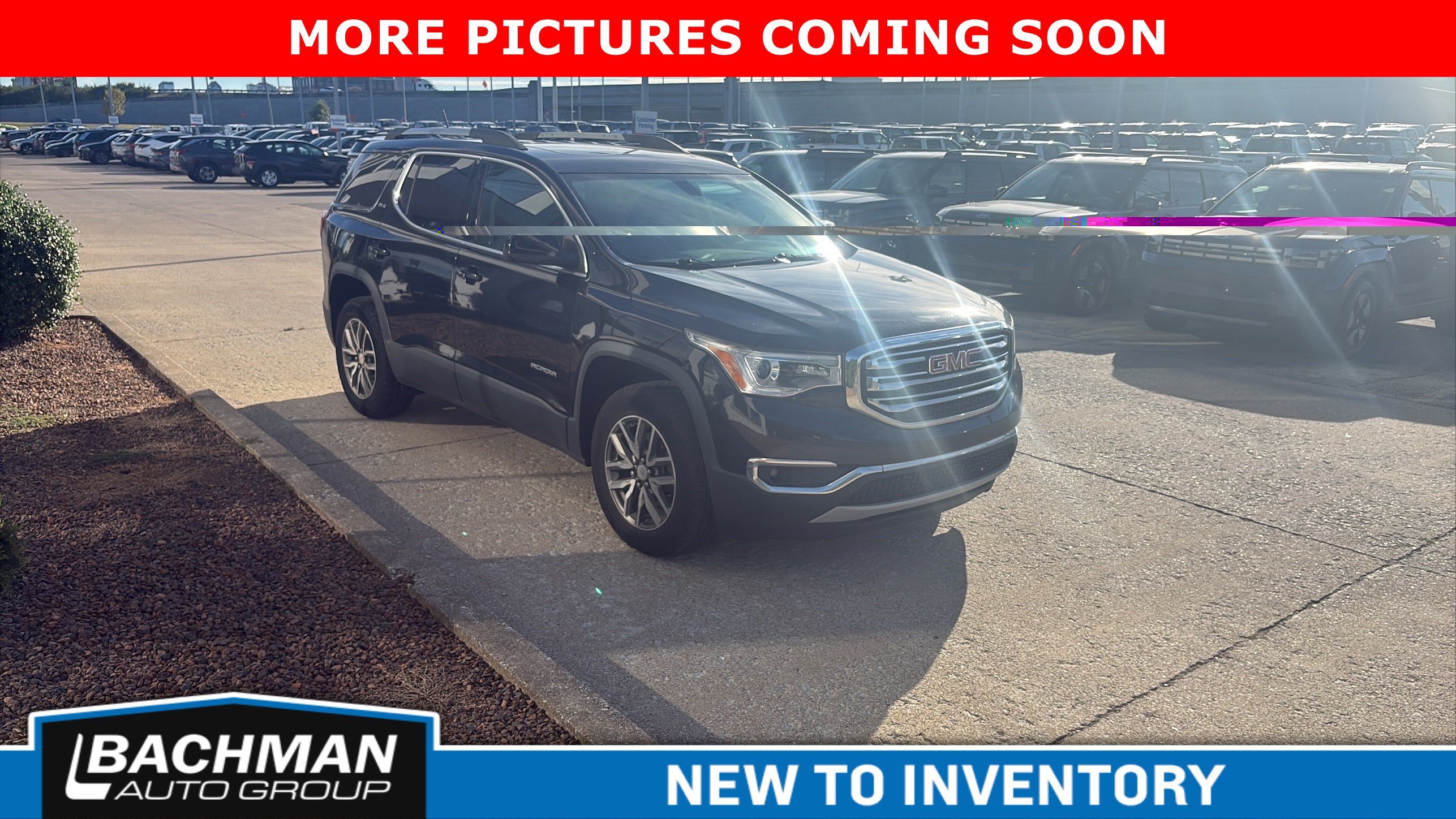 Used 2019 Ebony Twilight Metallic GMC SLE image 1
