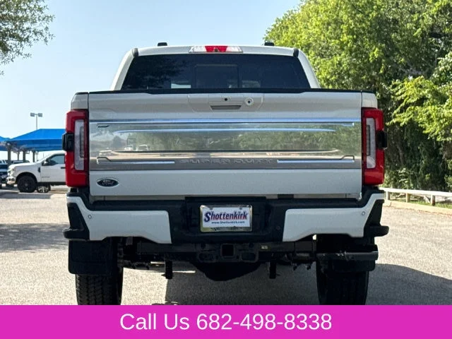 New 2026 Star White Metallic Tri-Coat Ford F-350® Platinum® image 9