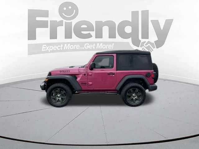 Used 2022 Red Jeep Willys image 8