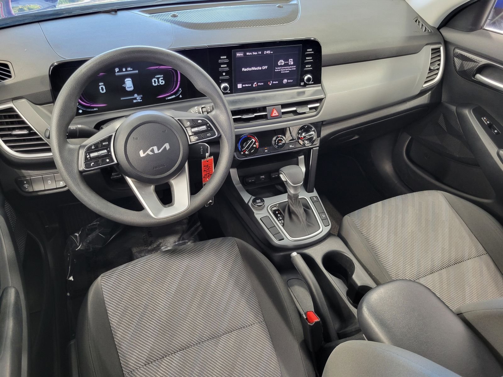 Used 2024 Blue Kia LX image 25