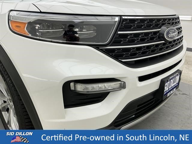 Used 2021 Star White Metallic Tri-Coat Ford XLT image 27