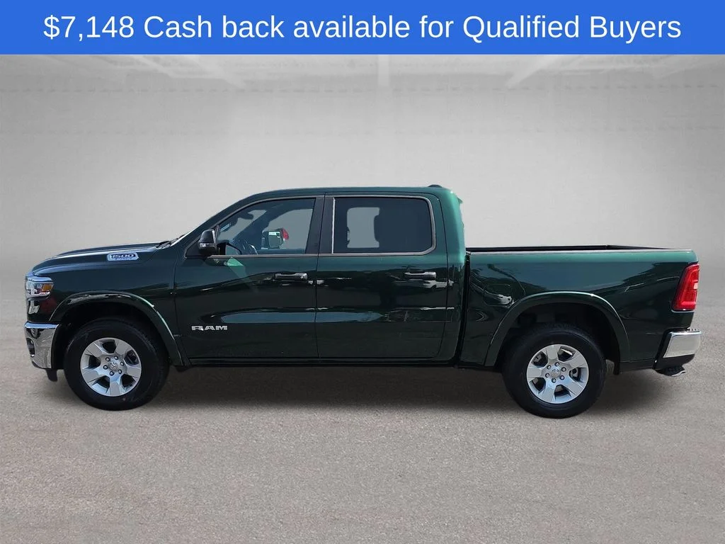 New 2026 Serrano-Green Metallic Exterior Paint RAM Big Horn/Lone Star image 2