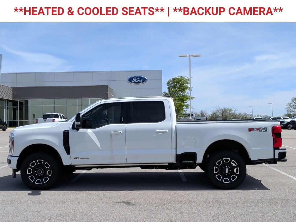 New 2026 Star White Metallic Tri-Coat Ford F-250® Platinum® image 5