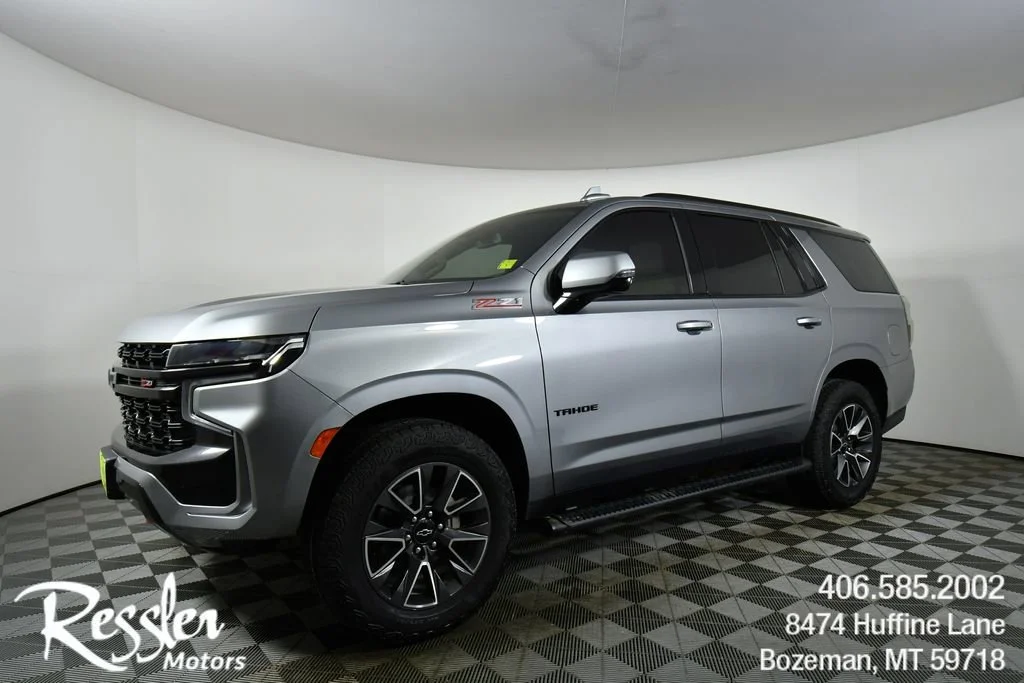 Used 2023 Sterling Gray Metallic Chevrolet Z71 image 1