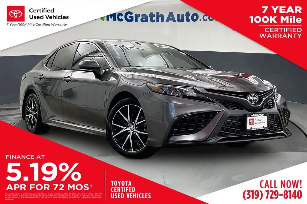 Used 2023 Gray Toyota SE image 1