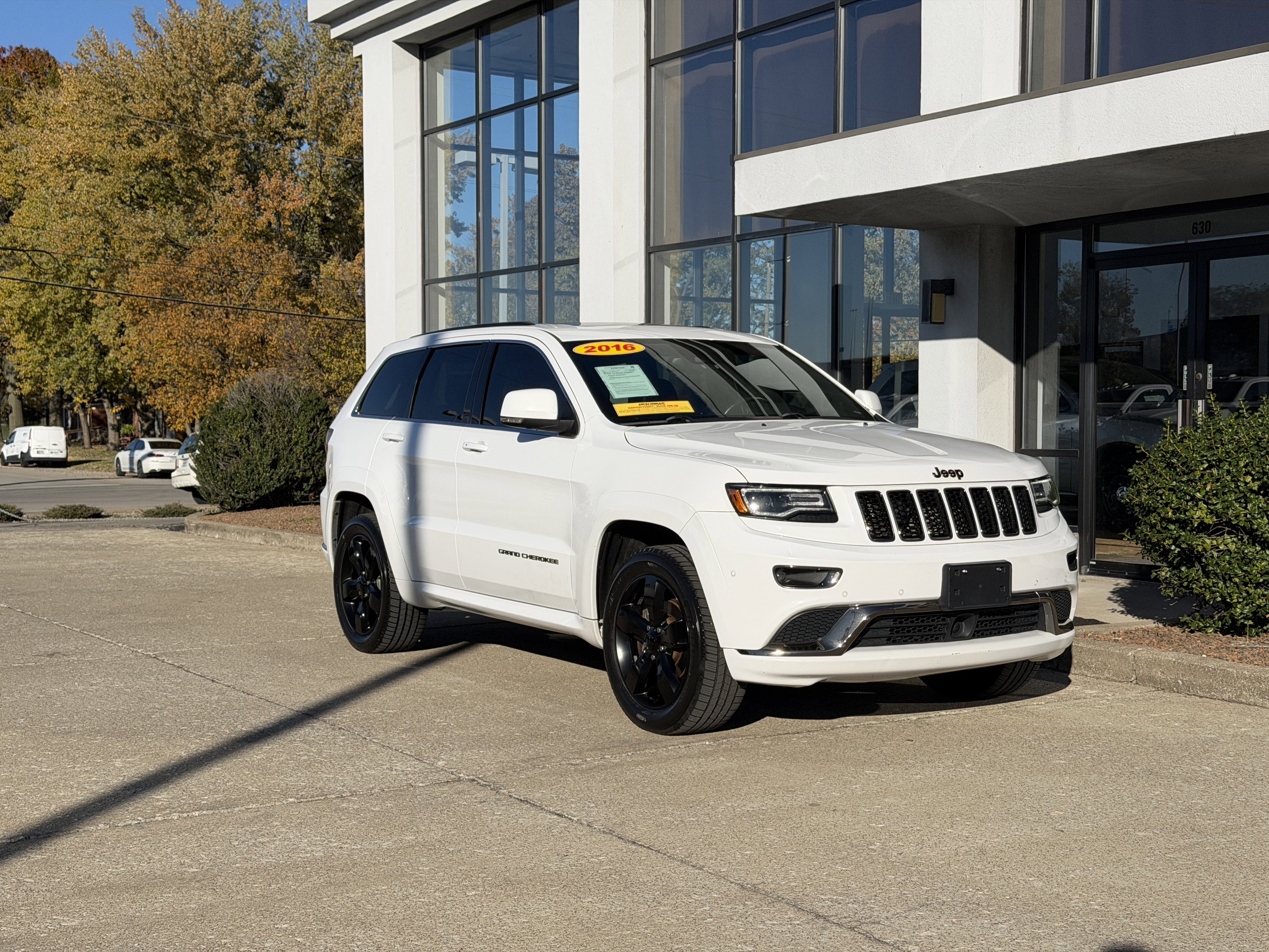 Used 2016 Jeep Grand Cherokee High Altitude with VIN 1C4RJFCG9GC355287 for sale in Jeffersonville, IN