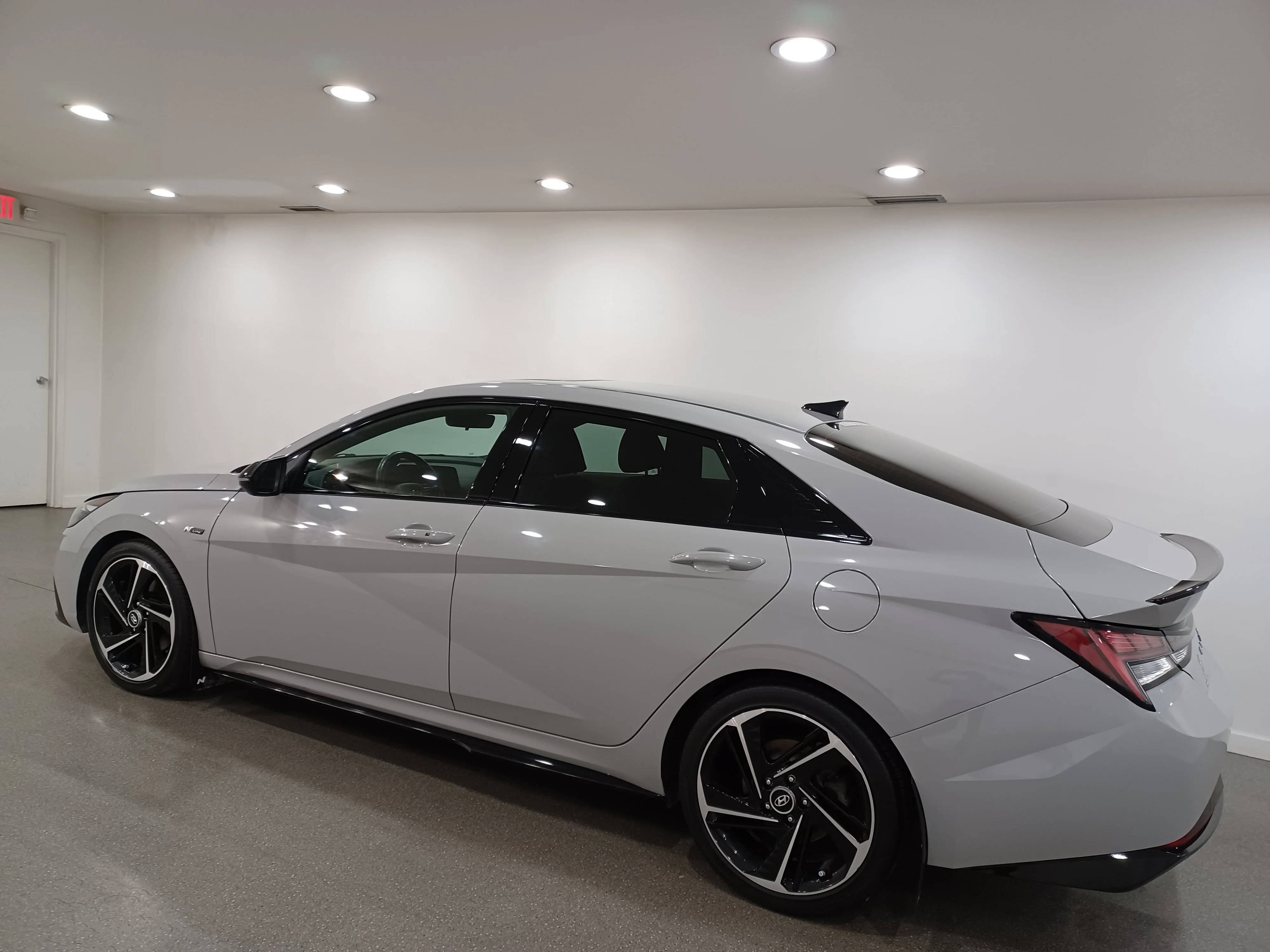 Certified Used 2023 Cyber Grey Hyundai N-Line Ultimate DCT*Adaptive Cruise | Remote Start | Nav | Htd Leather | Sunroof | Htd Wheel | BOSE image 7