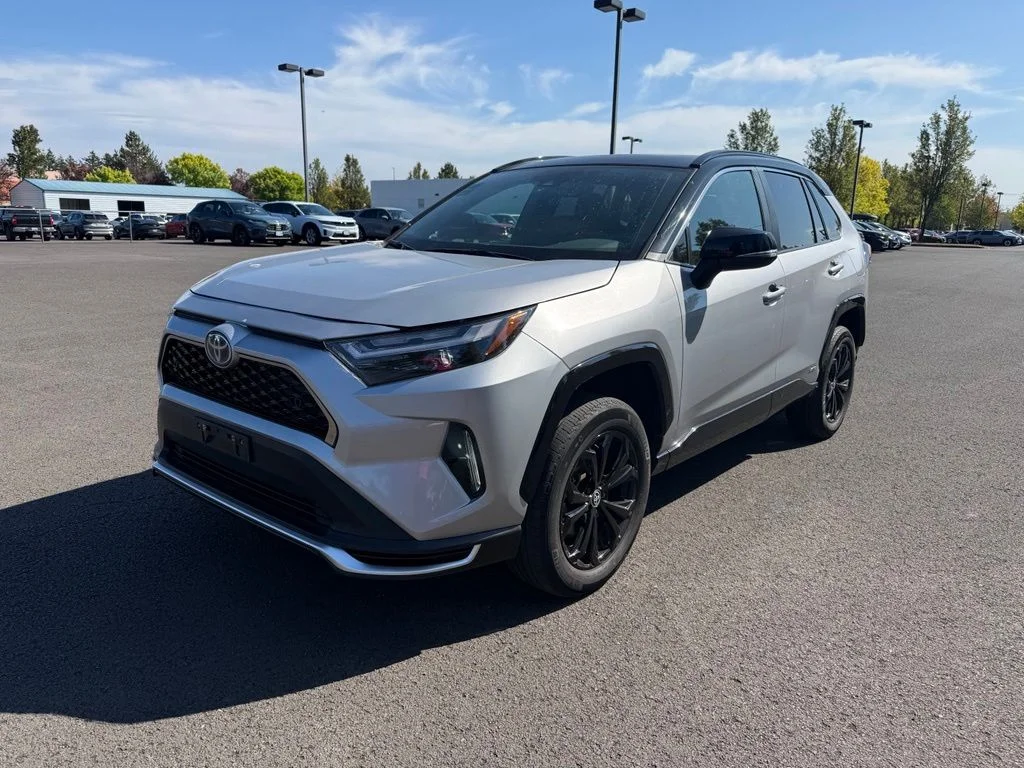 Used 2024 Silver Sky Metallic/Midnight Black Metallic Toyota XSE image 3