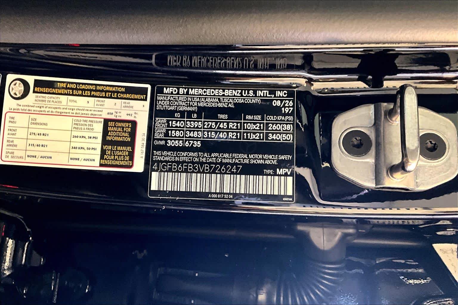 New 2027 Obsidian Black Metallic Mercedes-Benz GLE 450 image 12