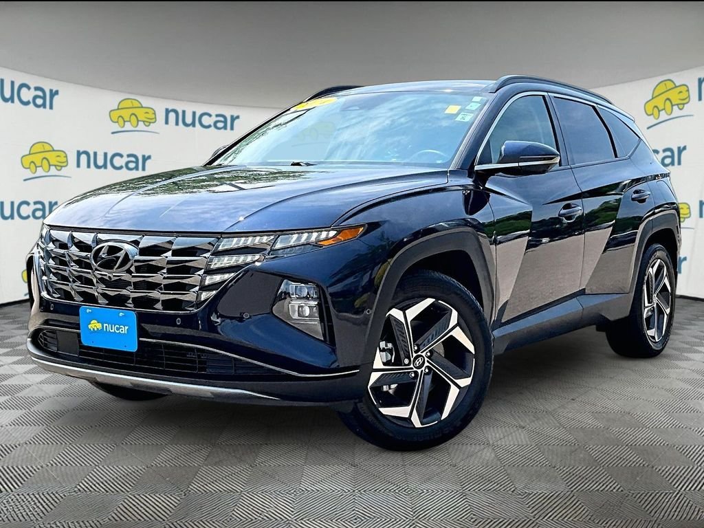 Used 2024 Blue Hyundai Limited image 3