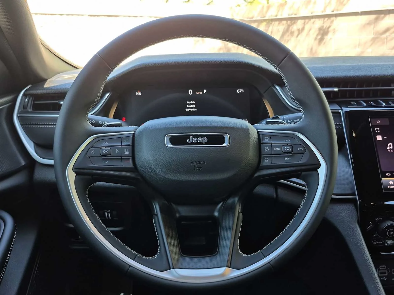 Used 2025 Bright White Clearcoat Jeep Laredo image 19