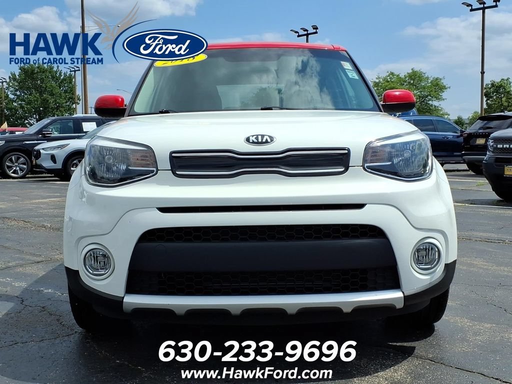 Used 2018 Kia Soul + with VIN KNDJP3A55J7587106 for sale in St. Charles, IL
