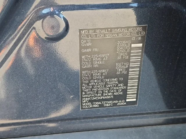 Used 2016 Blue Nissan SV image 39