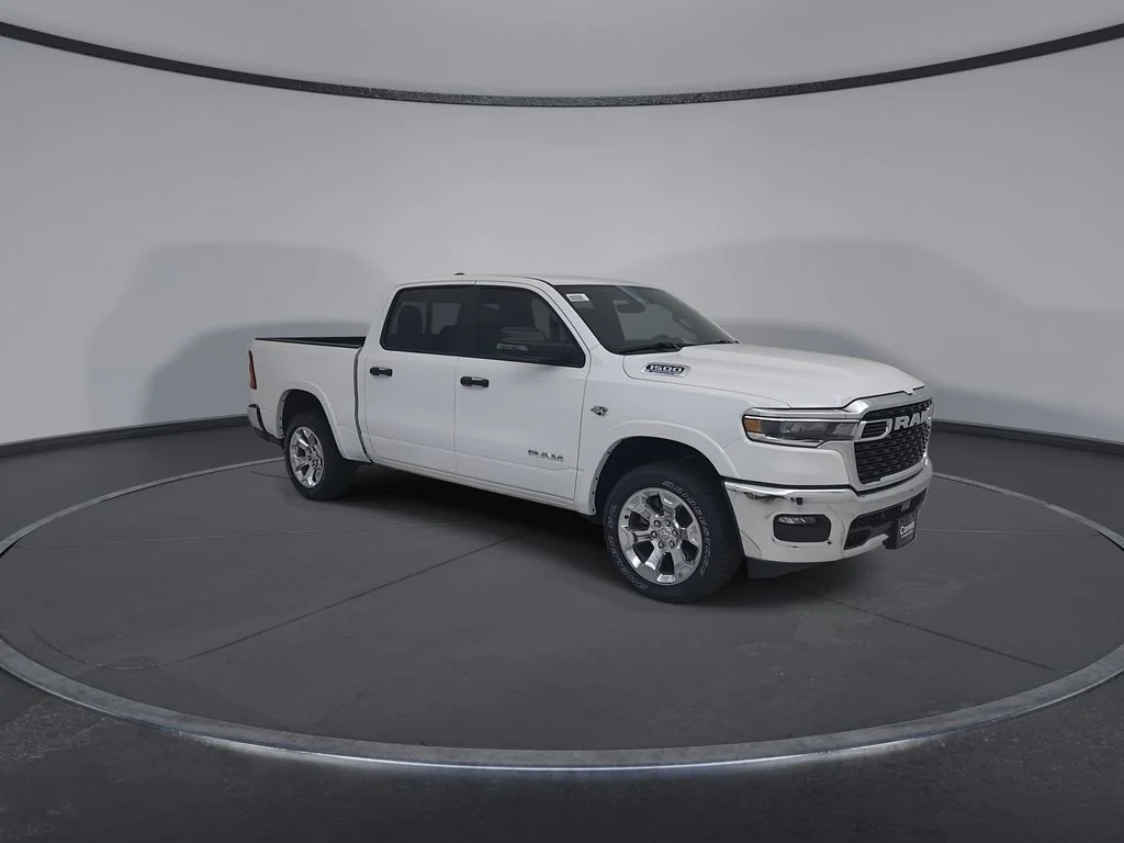New 2026 Bright White Clearcoat RAM Big Horn/Lone Star image 3